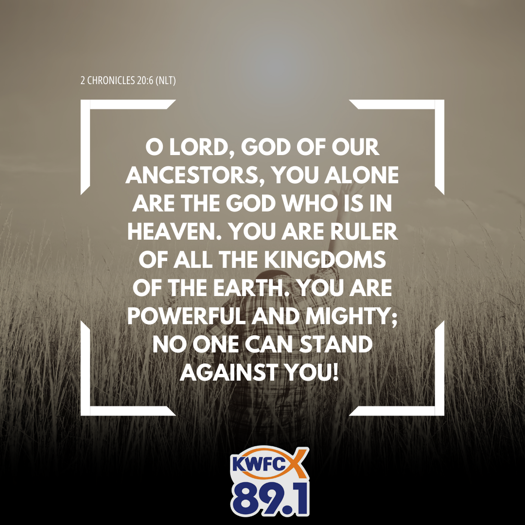 2 Chronicles 20:6 - Verse of the Day