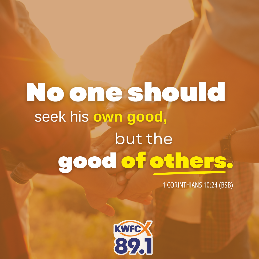 1 Corinthians 10:24 - Verse of the Day