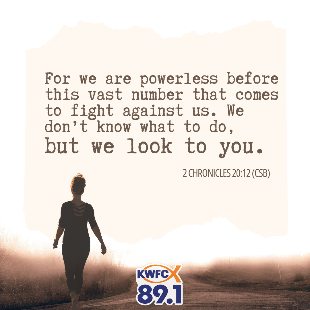 2 Chronicles 20:12 - Verse of the Day