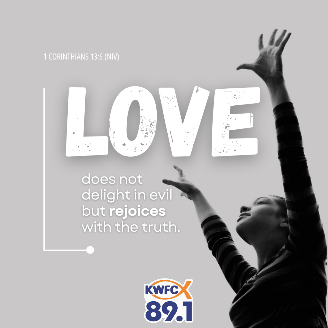 1 Corinthians 13:6 - Verse of the Day