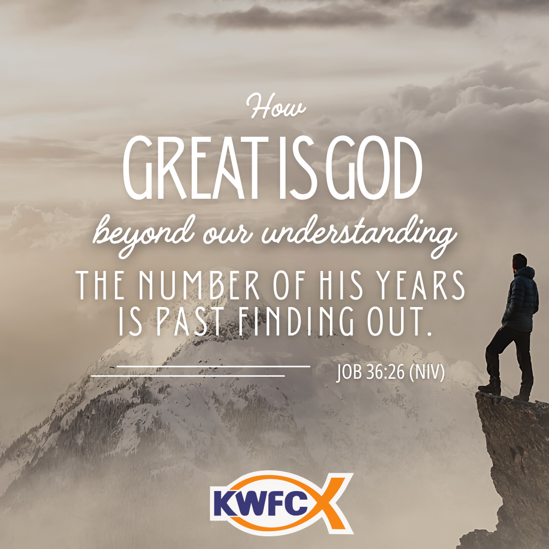 Job 36:26 - Verse of the Day