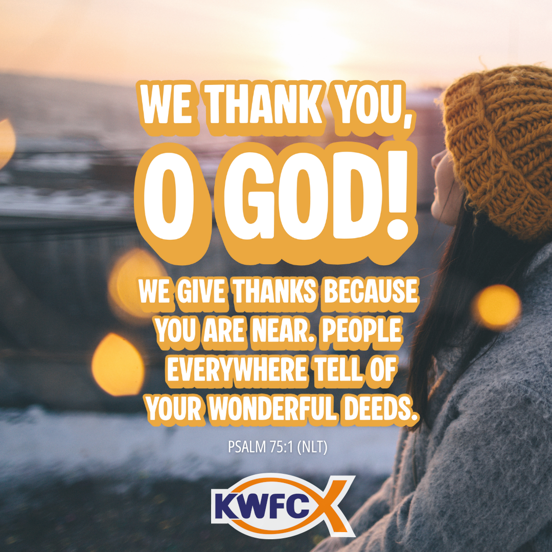 Psalm 75:1 - Verse of the Day