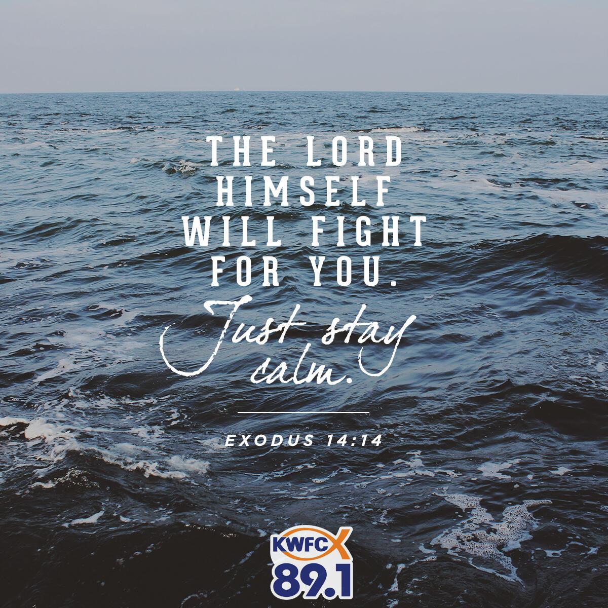 Exodus 14:14 - Verse of the Day