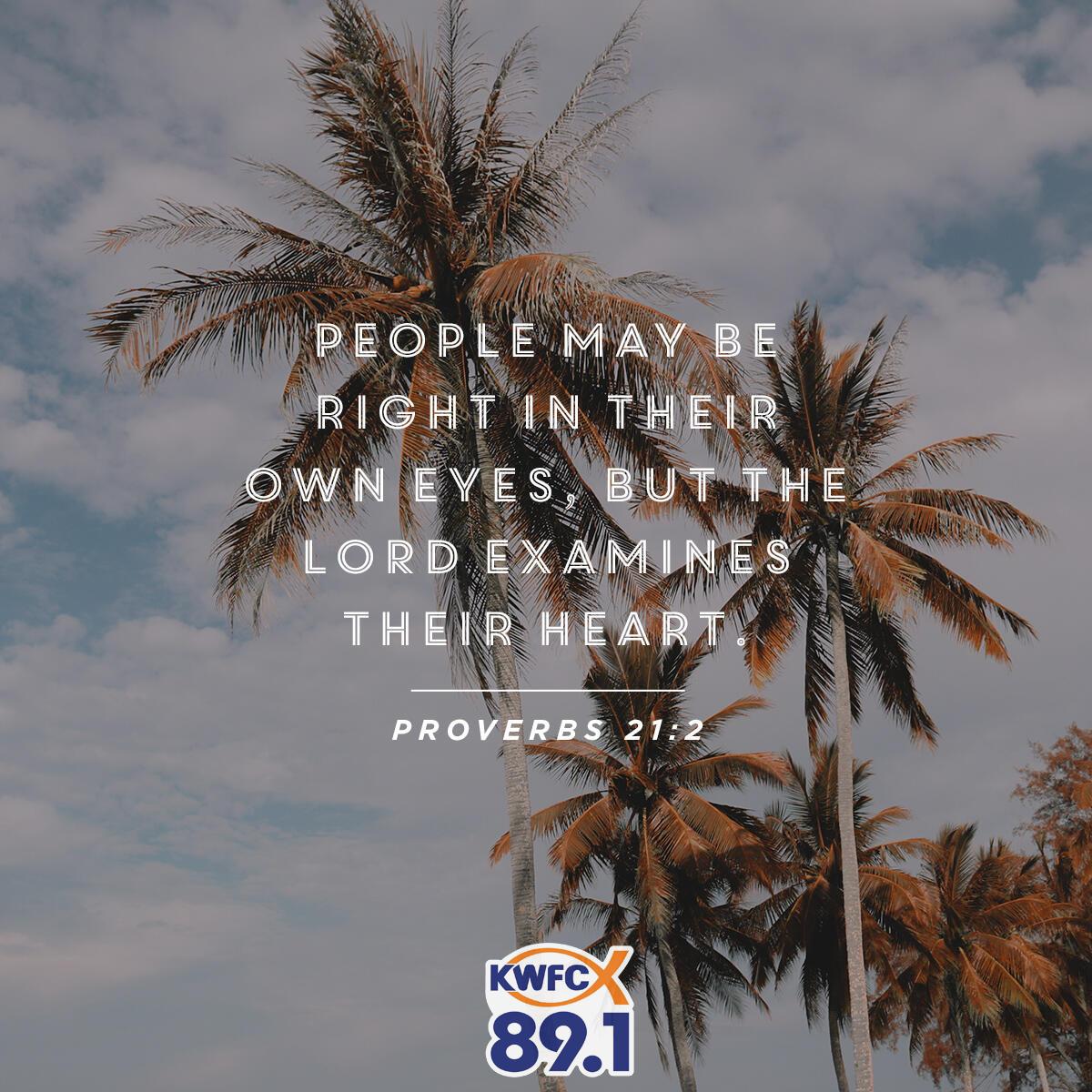 Proverbs 21:2 - Verse of the Day