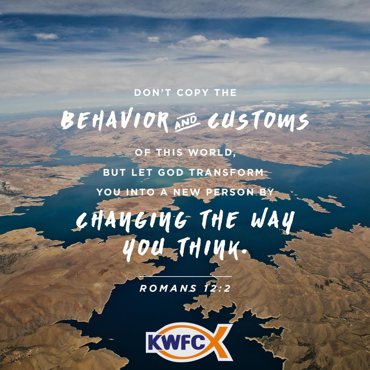 Romans 12:2 - Verse of the Day