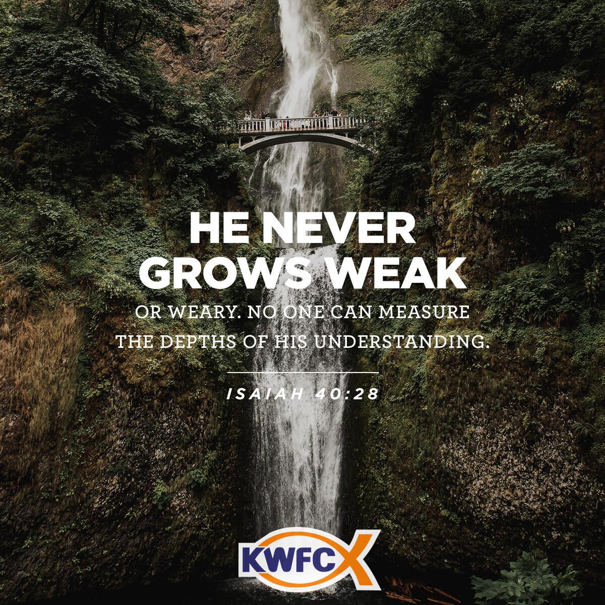 Isaiah 40:28 - Verse of the Day