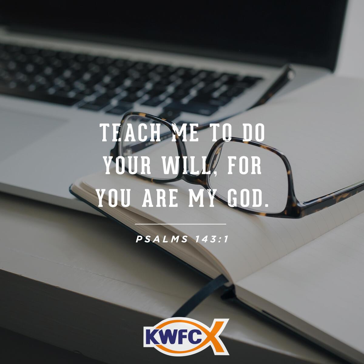 Psalms 143:10 - Verse of the Day