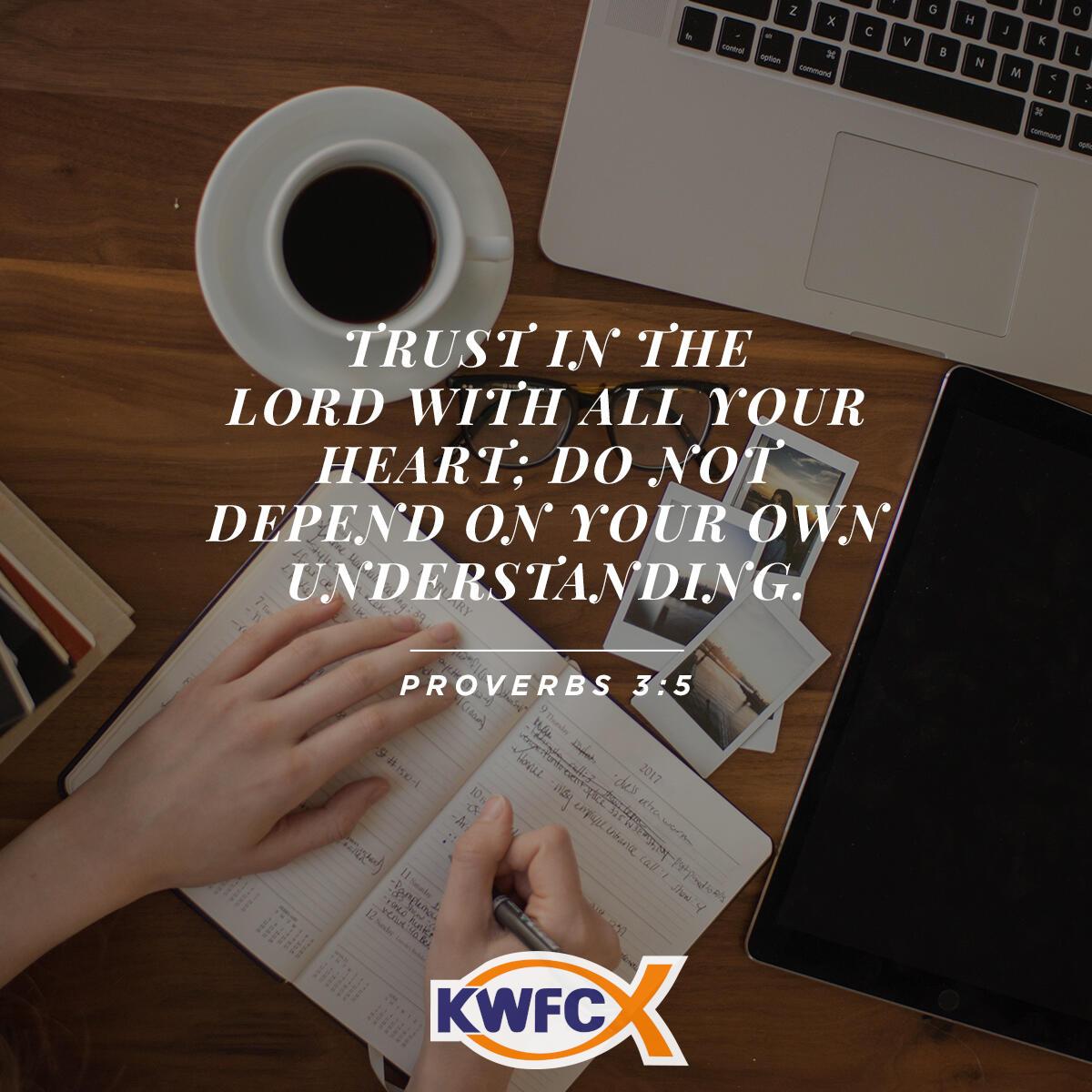 Proverbs 3:5 - Verse of the Day