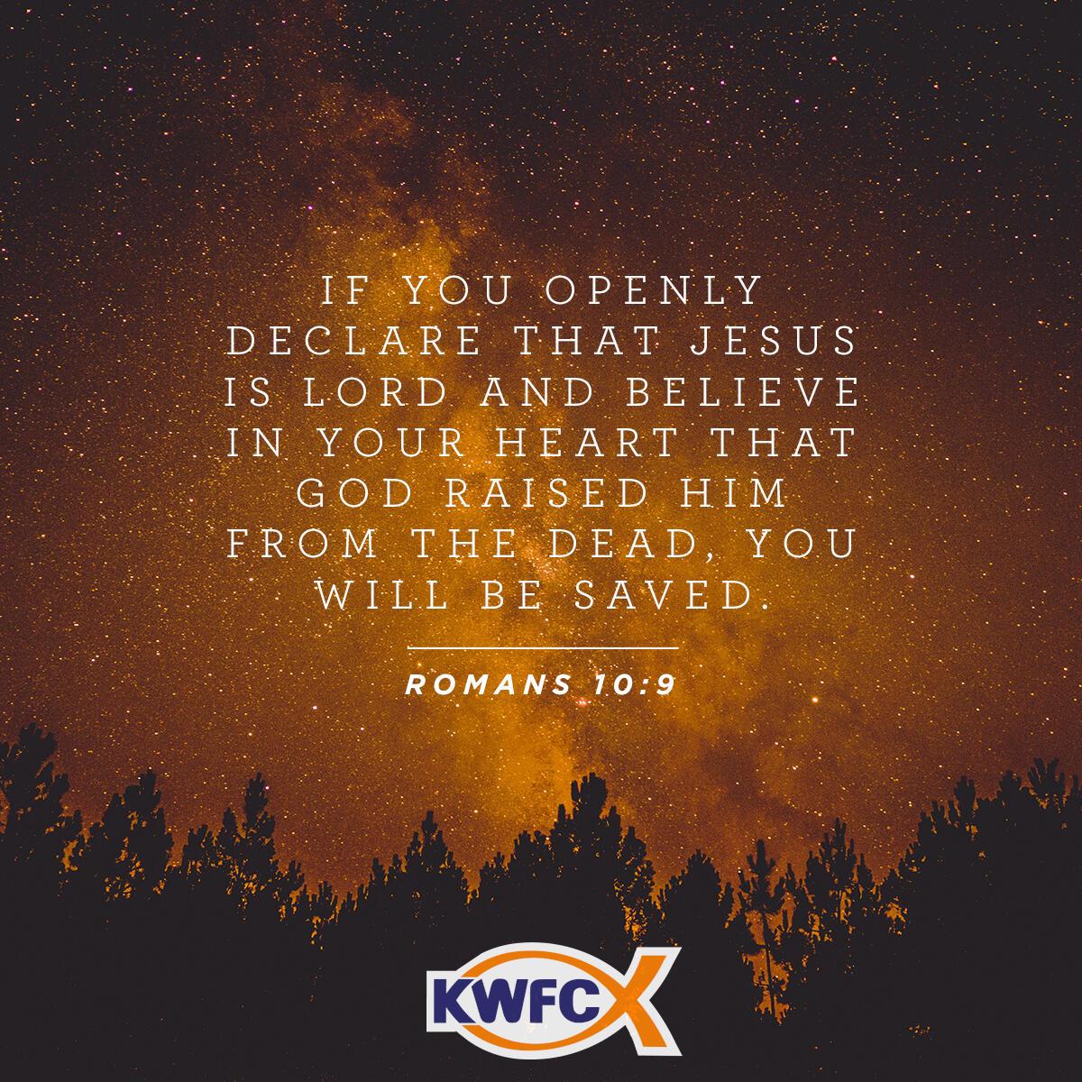 Romans 10:9 - Verse of the Day