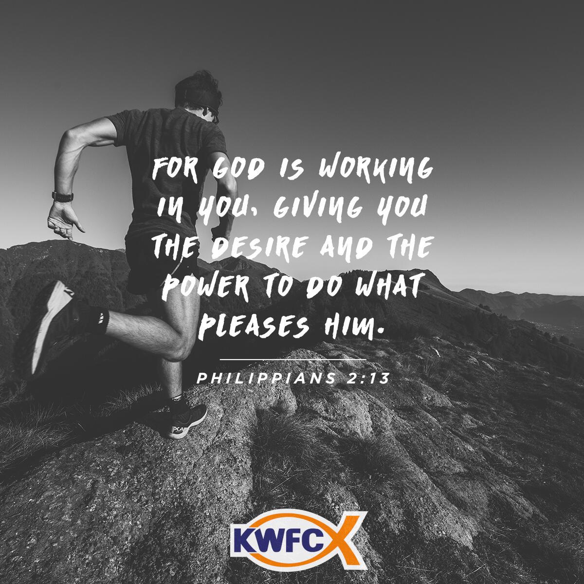 Philippians 2:13 - Verse of the Day