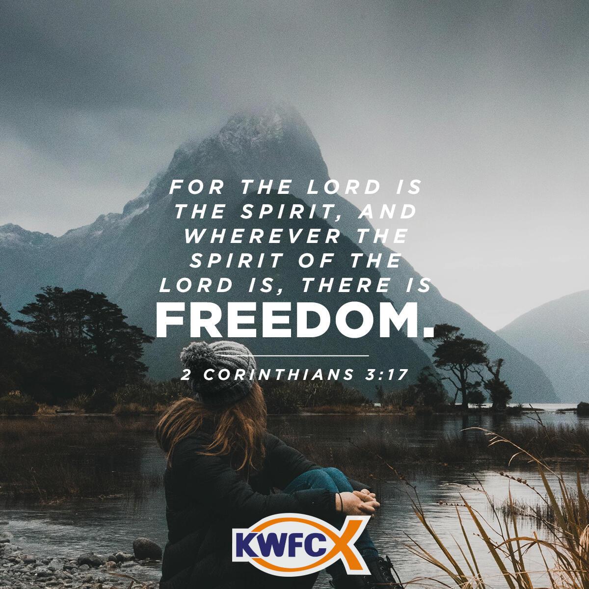 2 Corinthians 3:17 - Verse of the Day