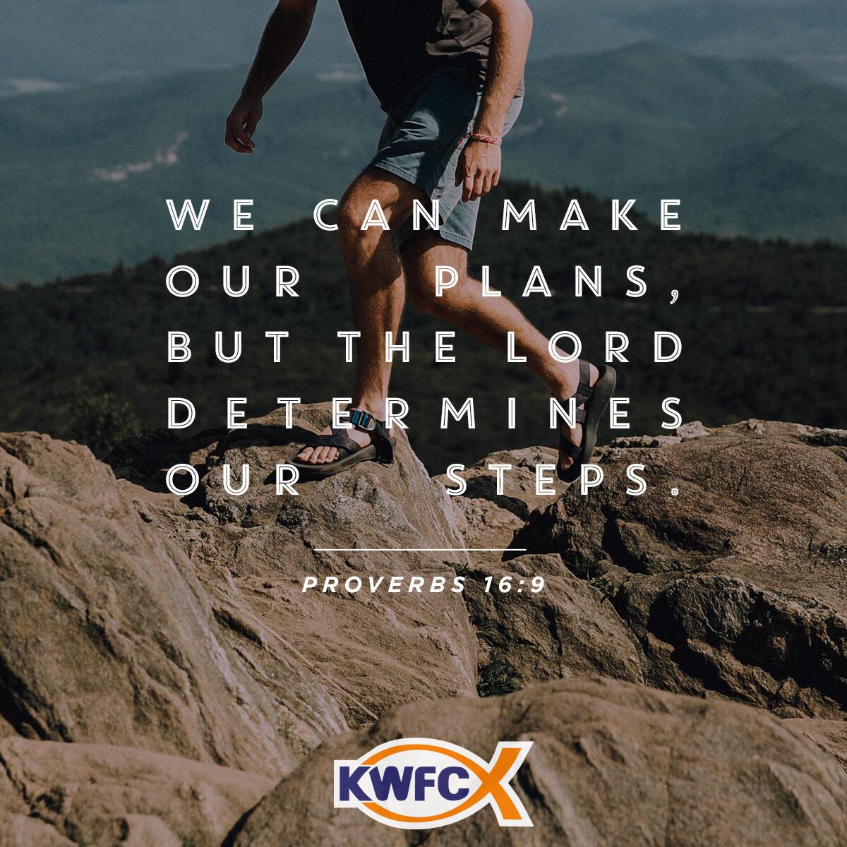 Proverbs 16:9 - Verse of the Day