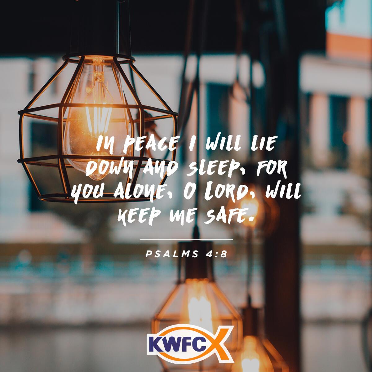 Psalms 4:8 - Verse of the Day