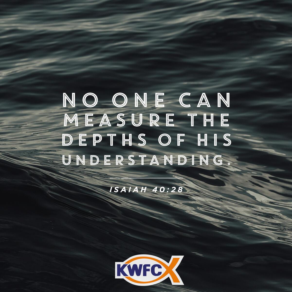 Isaiah 40:28 - Verse of the Day