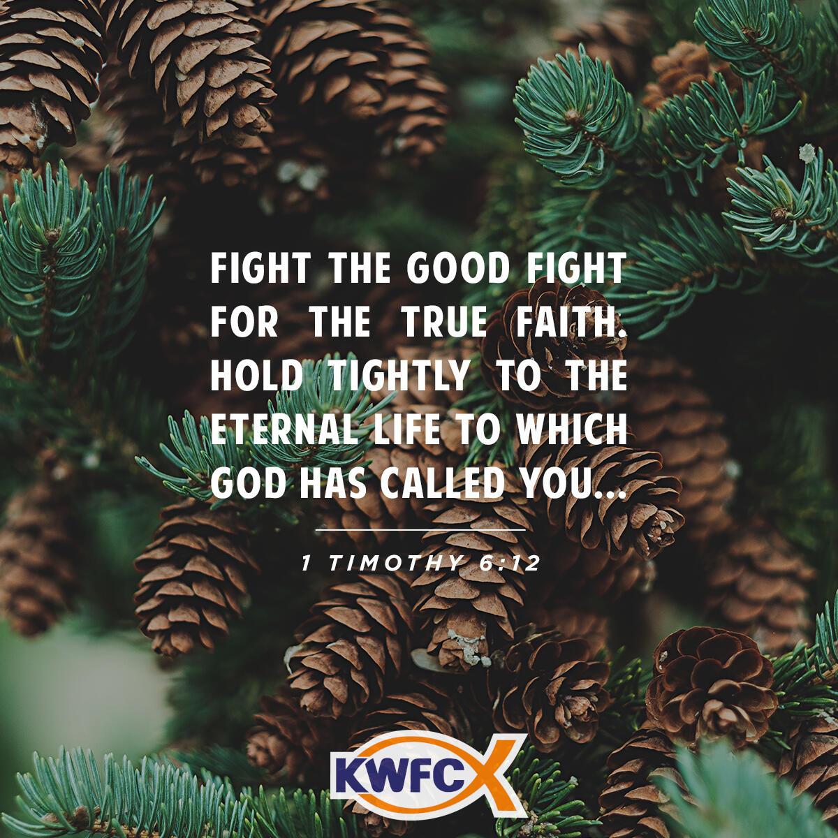 1 Timothy 6:12 - Verse of the Day