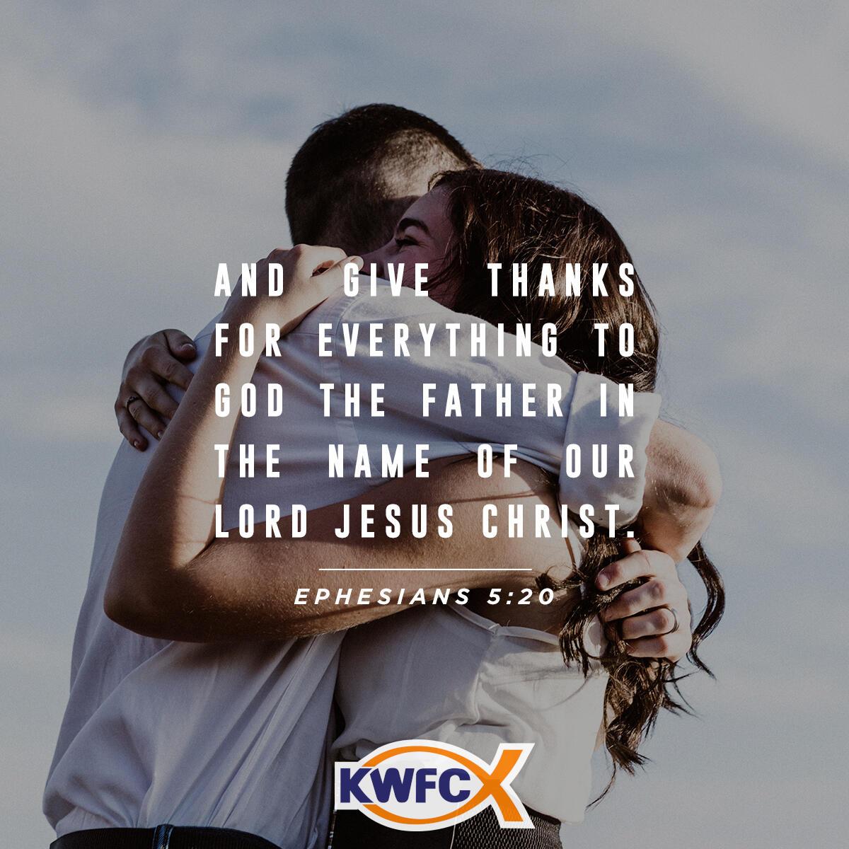 Ephesians 5:20 - Verse of the Day