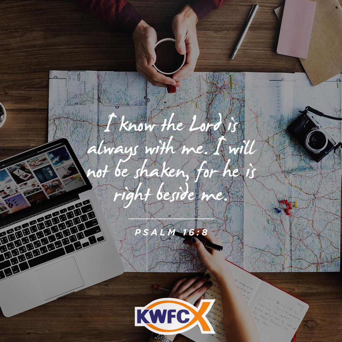 Psalm 16:8 - Verse of the Day