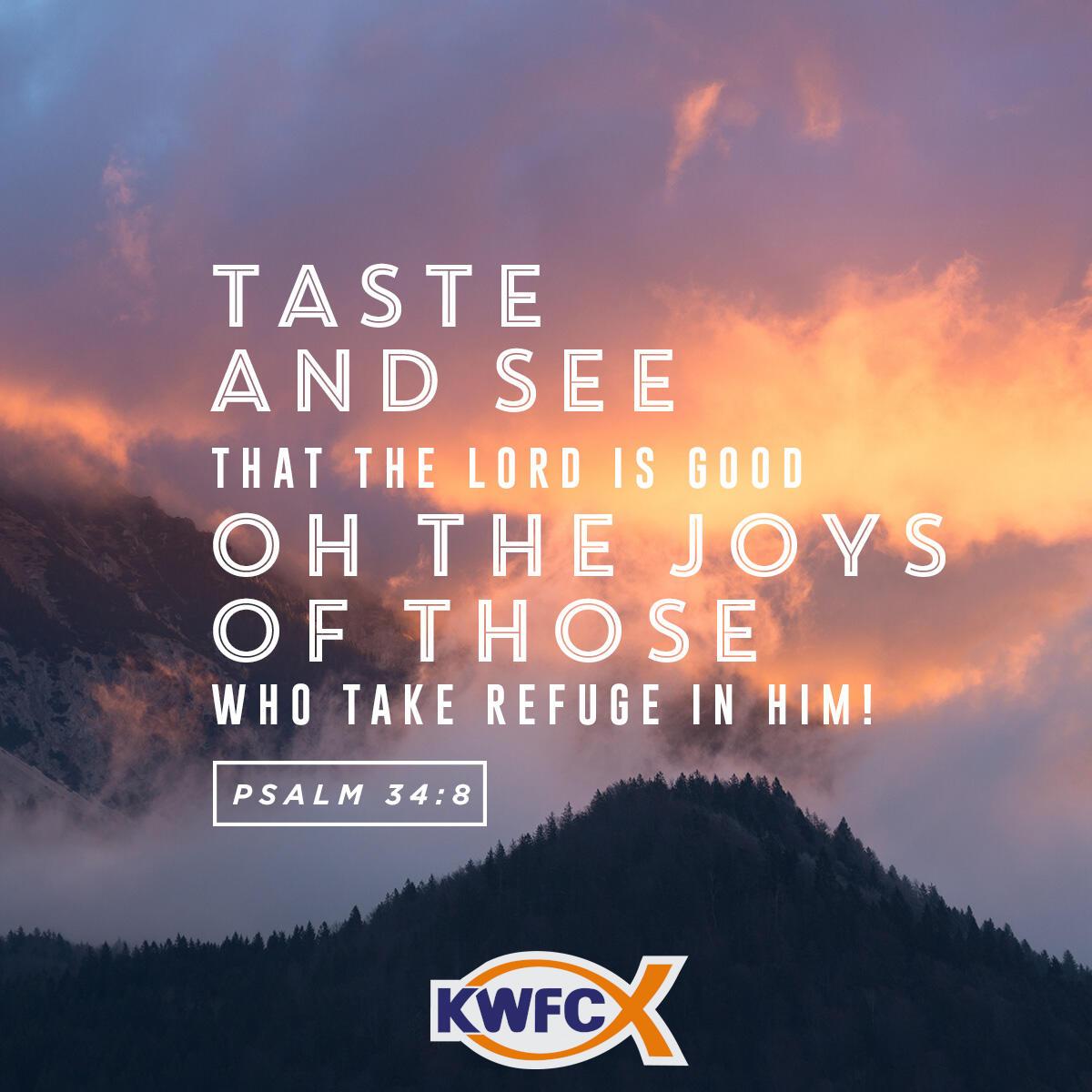 Psalm 34:8 - Verse of the Day