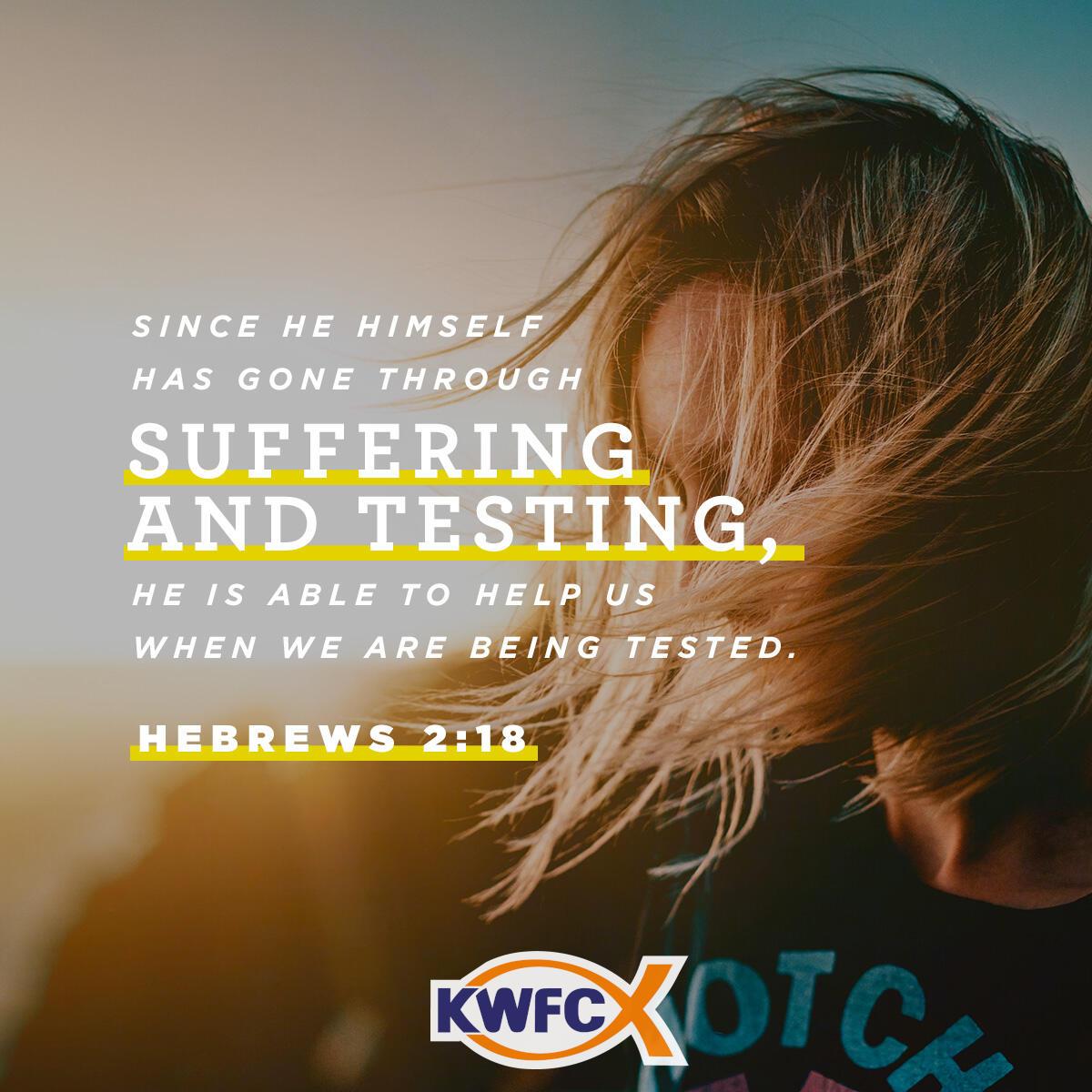 Hebrews 2:18 - Verse of the Day