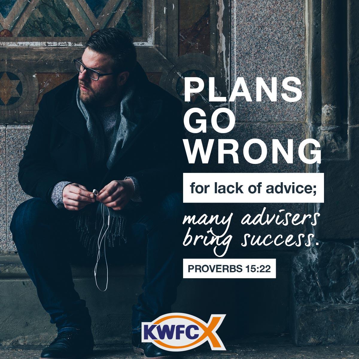 Proverbs 15:22 - Verse of the Day