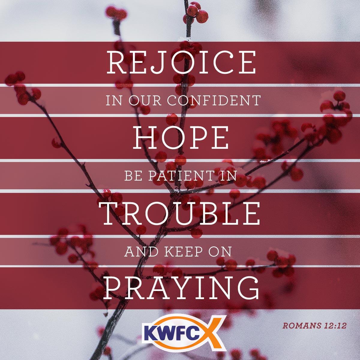 Romans 12:12 - Verse of the Day