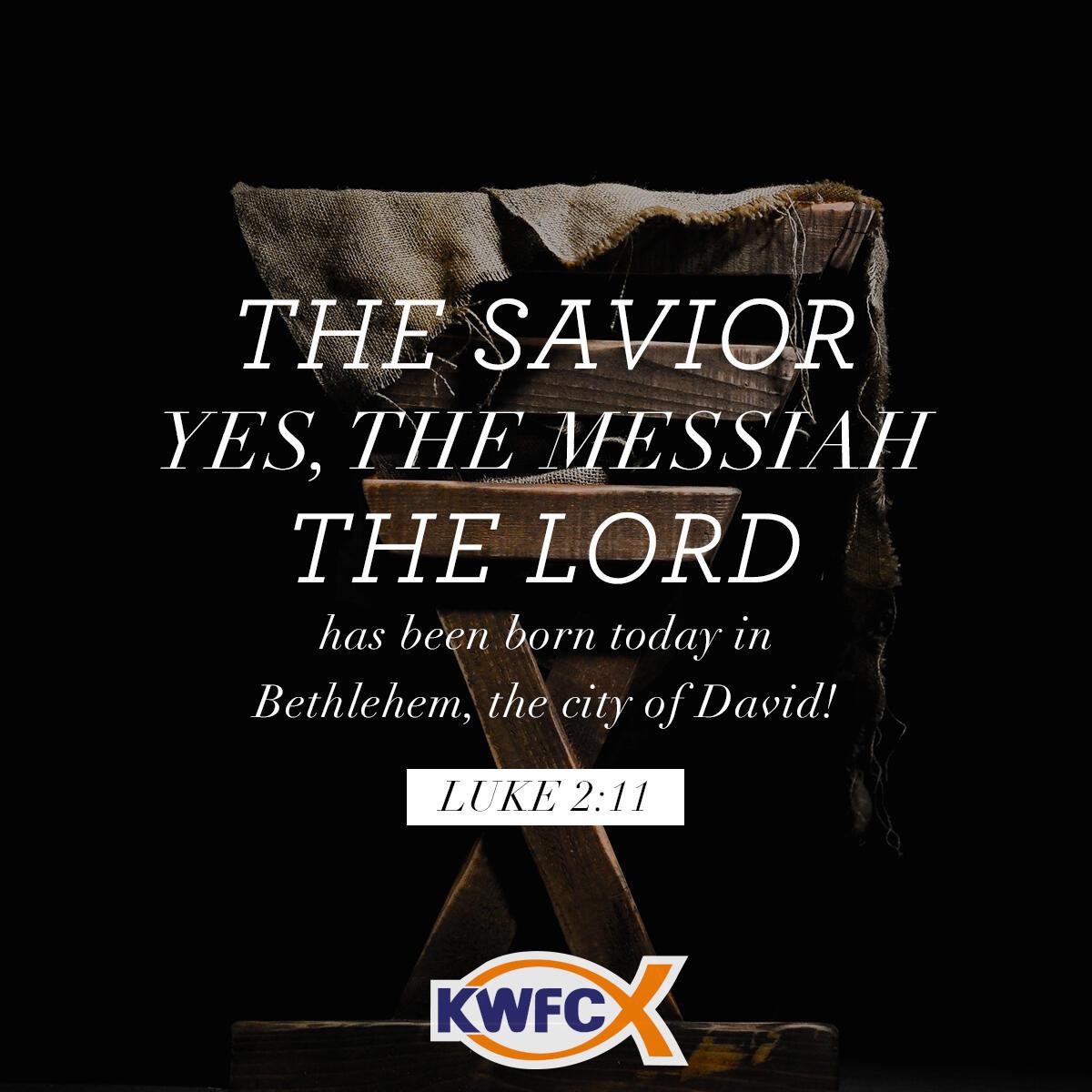 Luke 2:11 - Verse of the Day