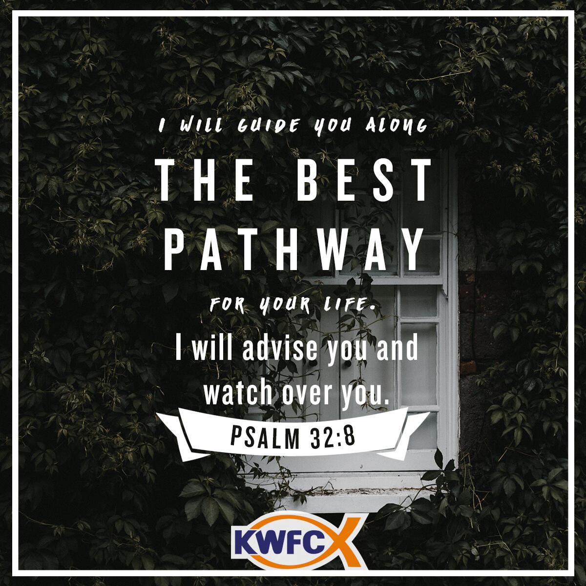 Psalm 32:8 - Verse of the Day