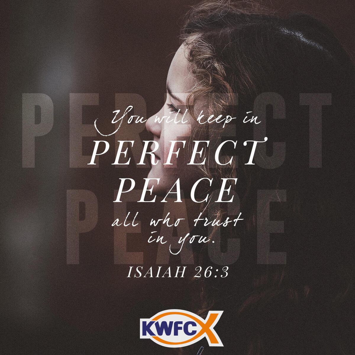 Isaiah 26:3 - Verse of the Day