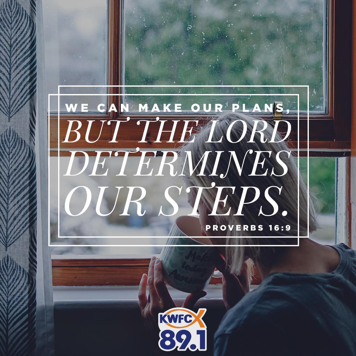 Proverbs 16:9 - Verse of the Day