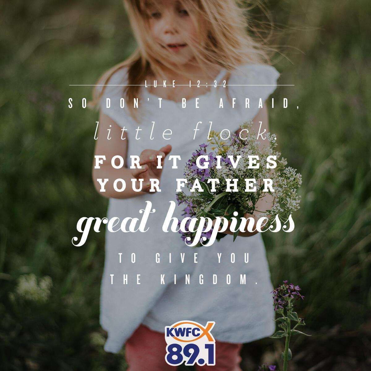Luke 12:32 - Verse of the Day