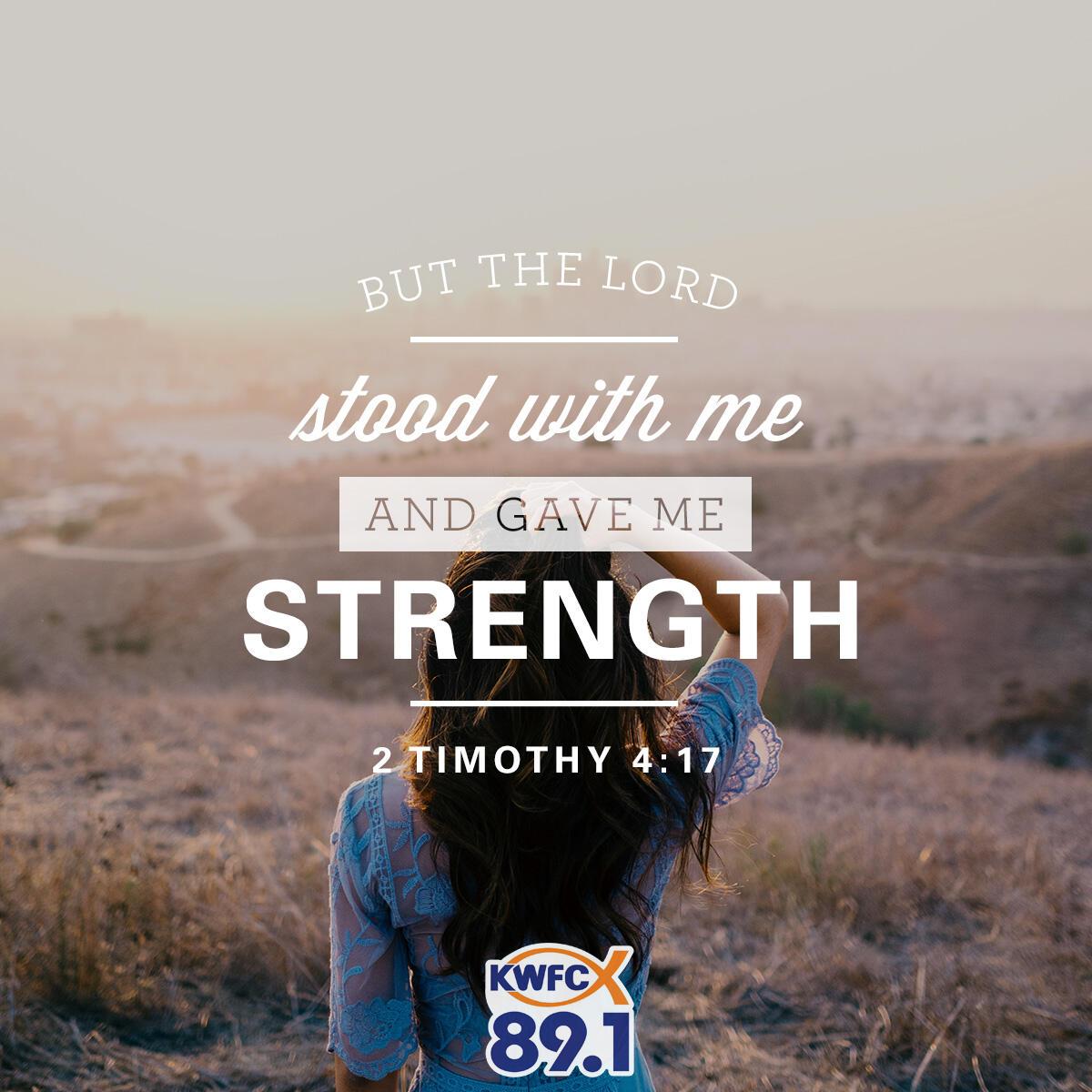 2 Timothy 4:17 - Verse of the Day