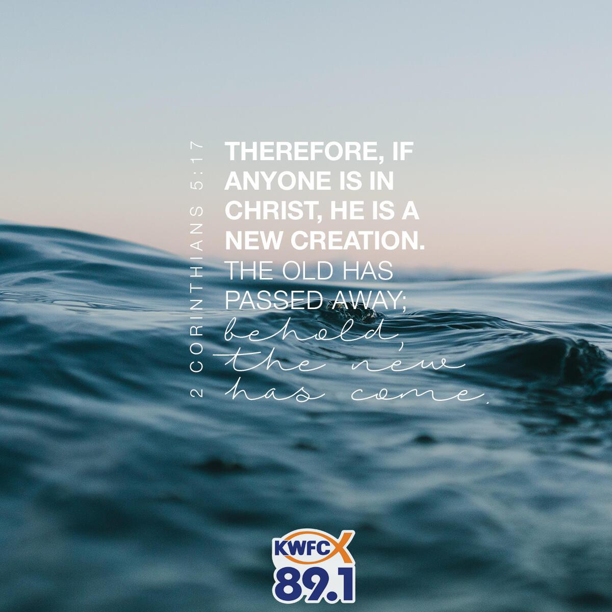 2 Corinthians 5:17 - Verse of the Day
