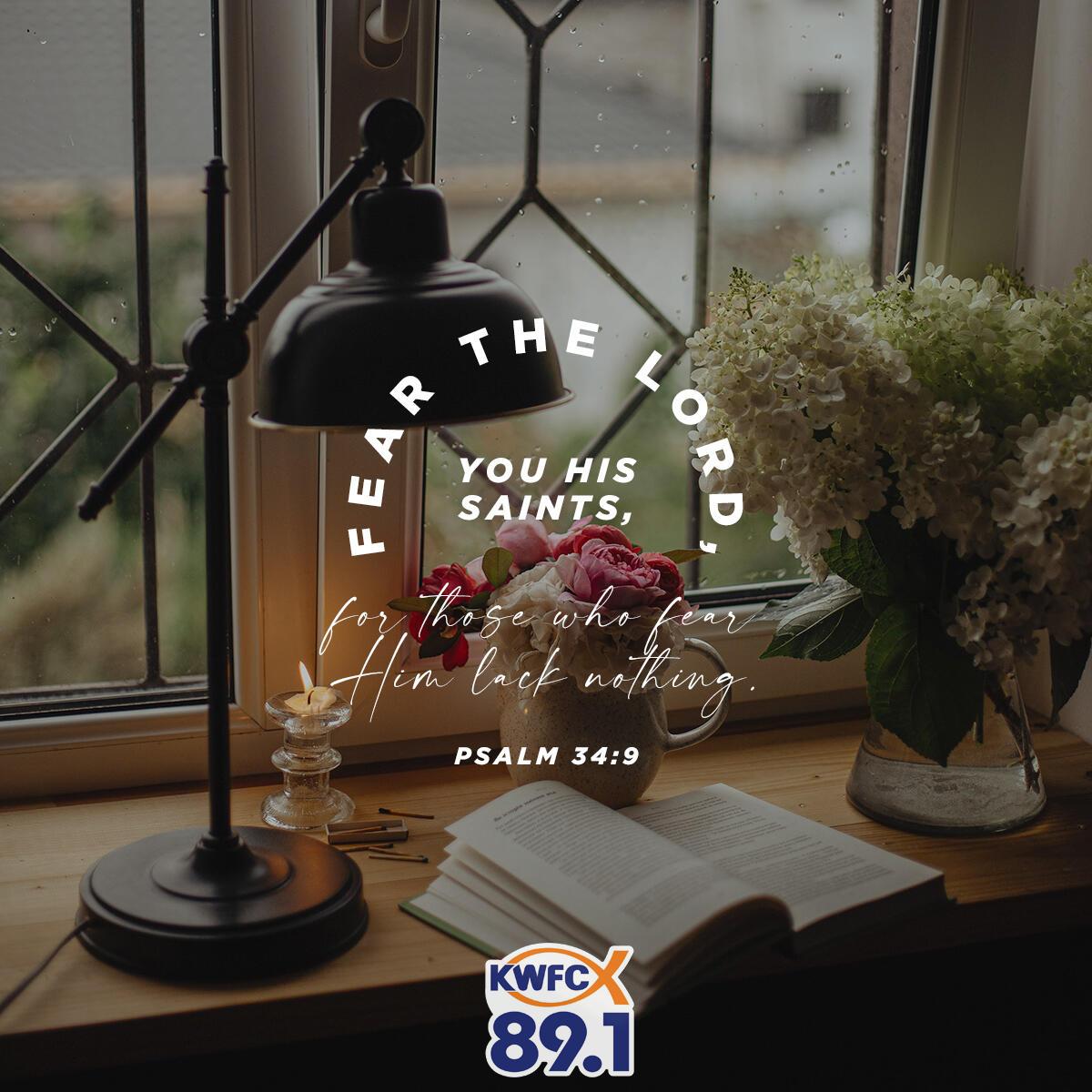 Psalm 34:9 - Verse of the Day