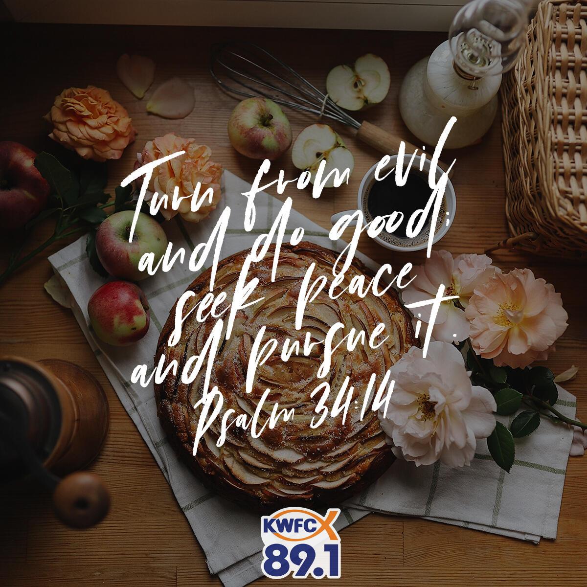 Psalm 34:14 - Verse of the Day