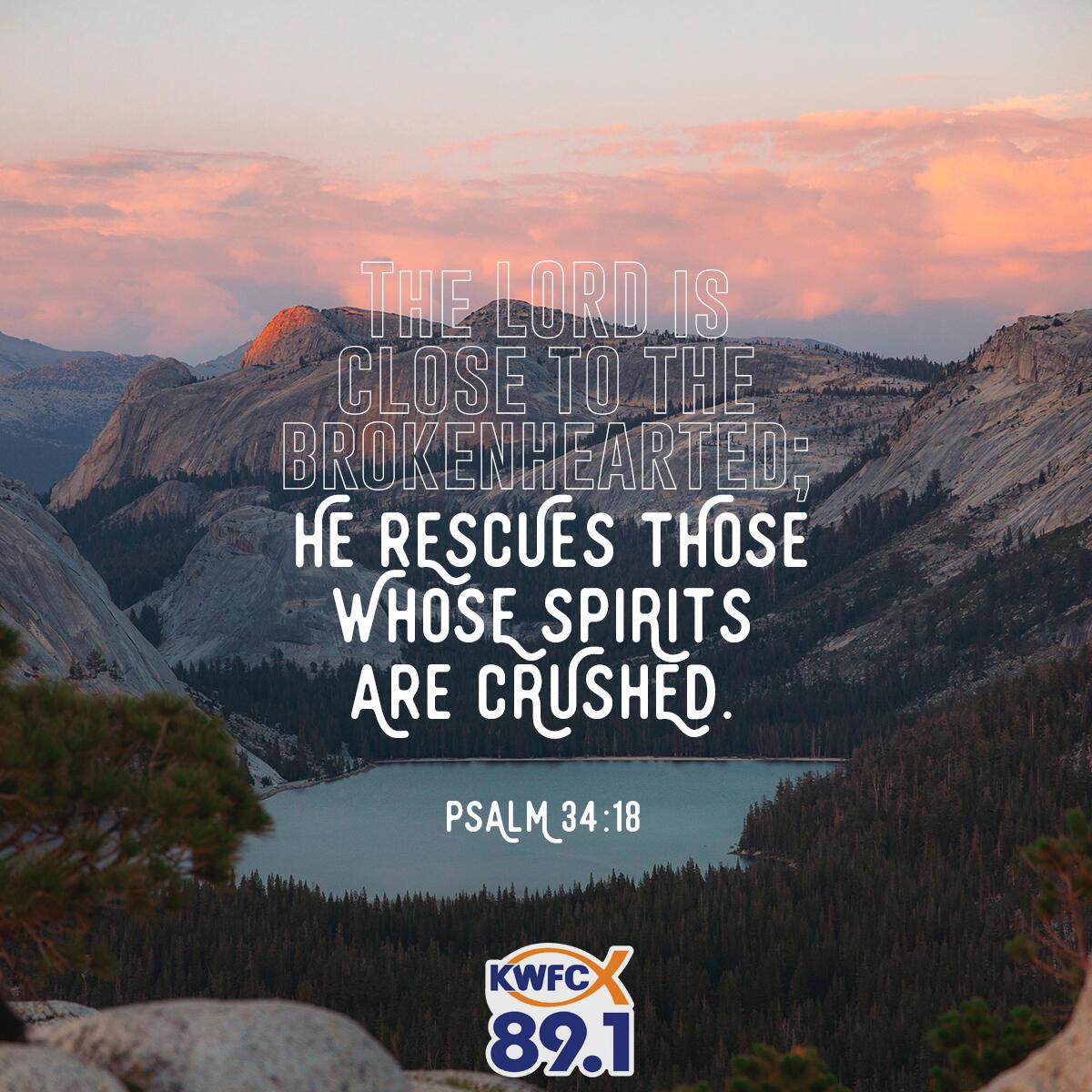 Psalm 34:18 - Verse of the Day