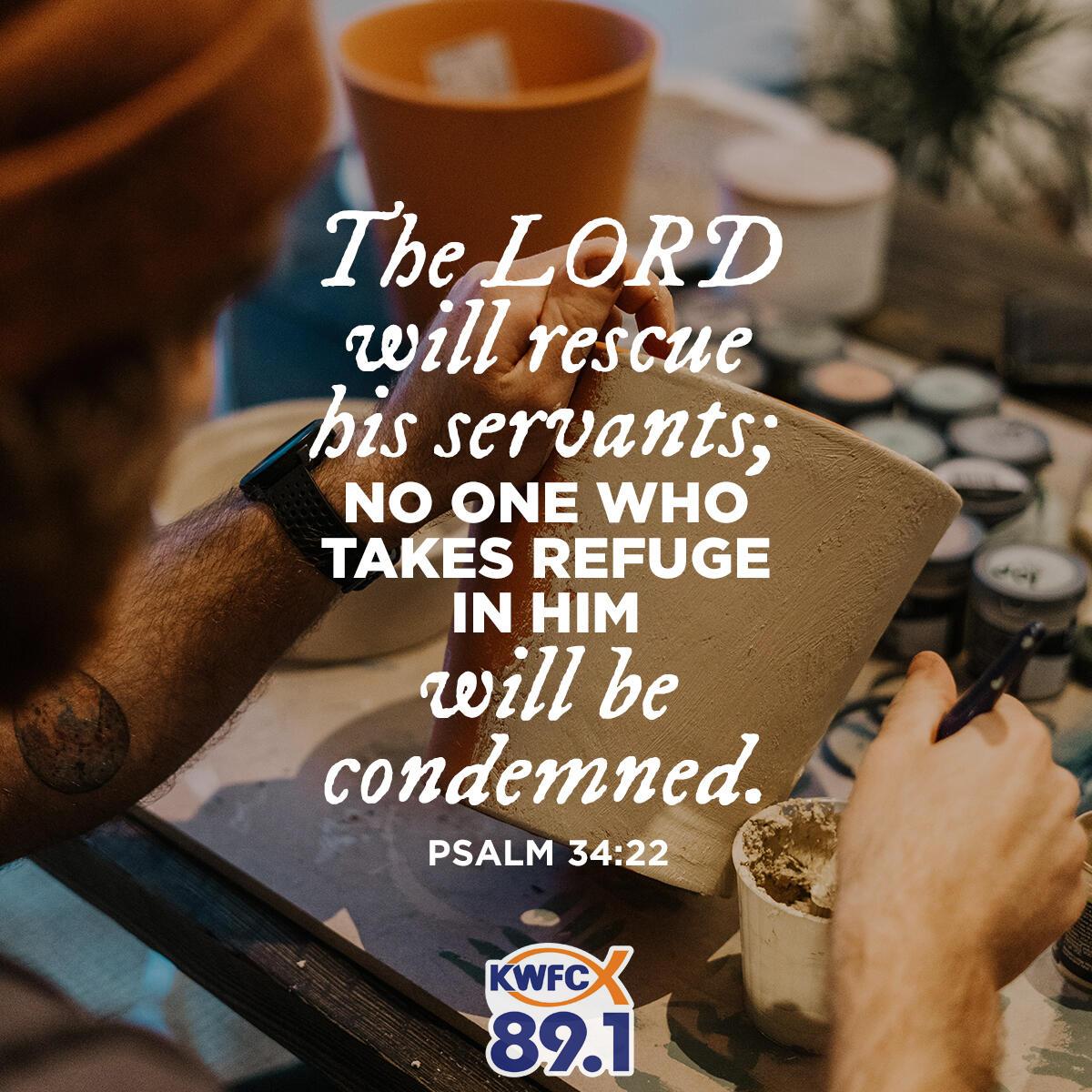 Psalm 34:22 - Verse of the Day