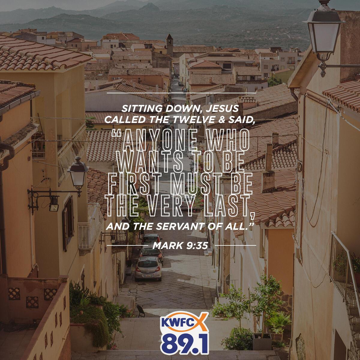 Mark 9:35 - Verse of the Day