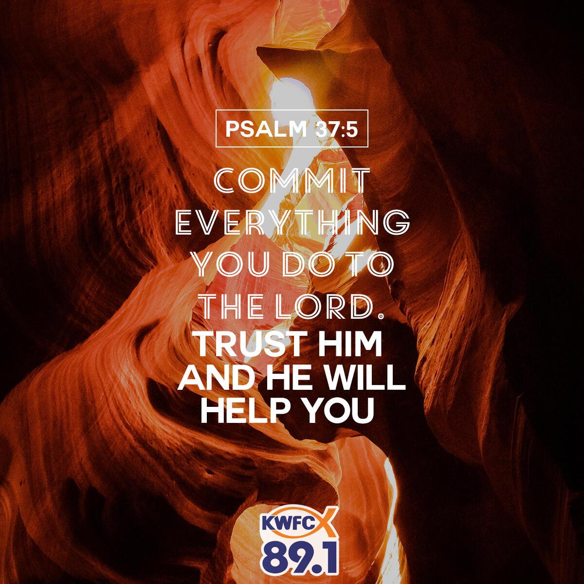 Psalm 37:5 - Verse of the Day