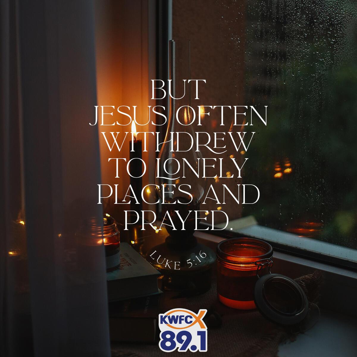 Luke 5:16 - Verse of the Day