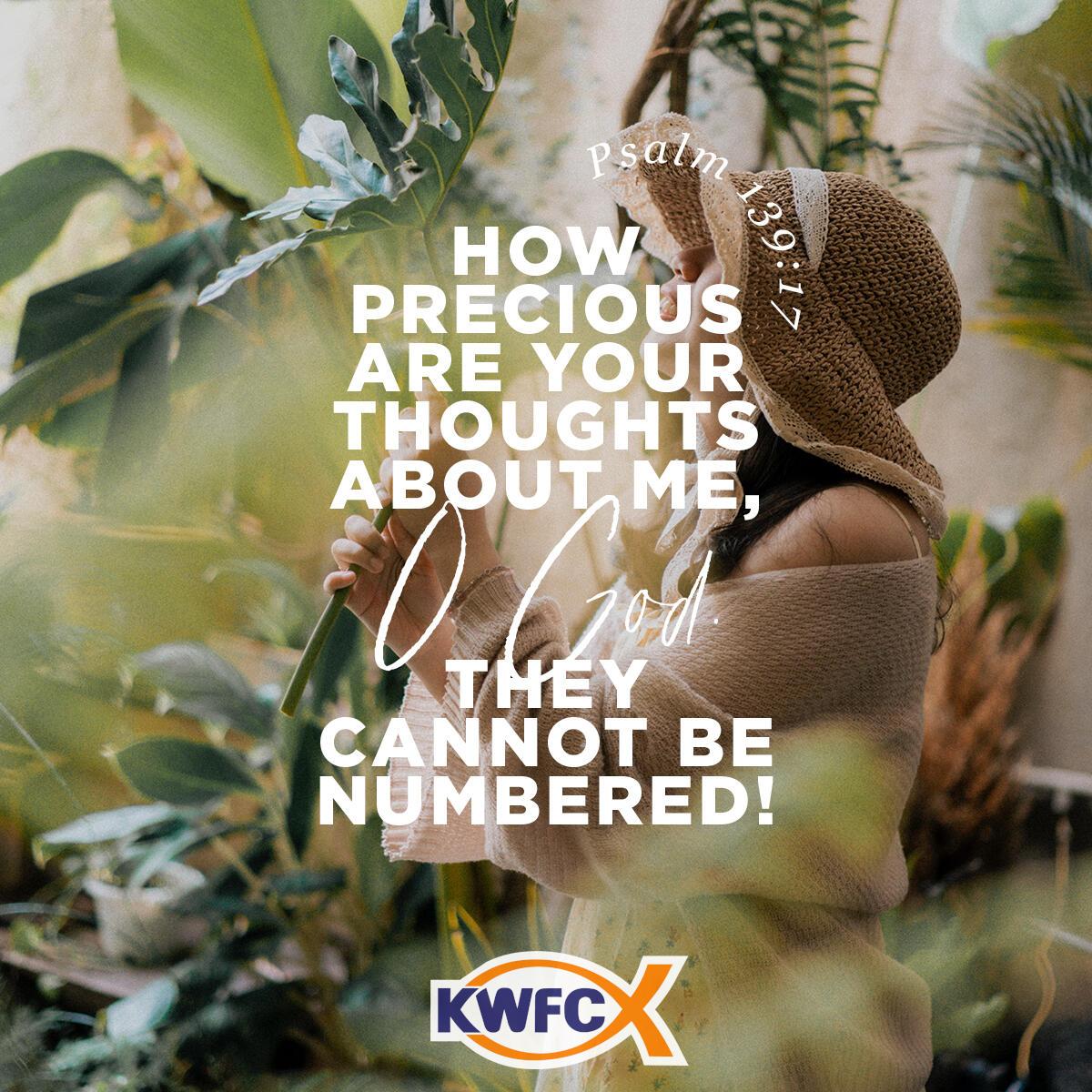 Psalm 139:17 - Verse of the Day