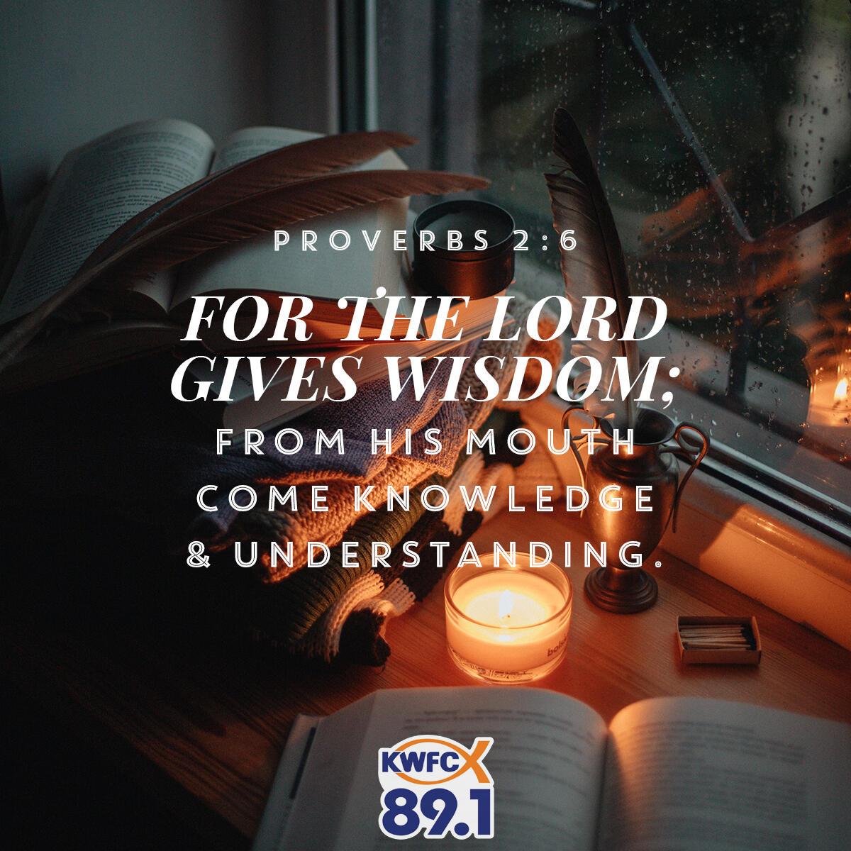Proverbs 2:6 - Verse of the Day